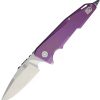 Pocket Knives * | Atz1706Gre Artisan Predator Framelock Pocket Knife Purple