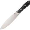 Hunting Knives * | Ba3325Mbc Bark River Canadian Camp Ii Knife Black Canvas Micarta