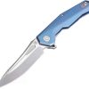 Pocket Knives * | Atz1808Gbum Artisan Zumwalt Framelock Pocket Knife Blue M390