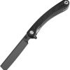 Pocket Knives * | Atz1817Psbbkf Artisan Small Orthodox Linerlock Pocket Knife D2 Black