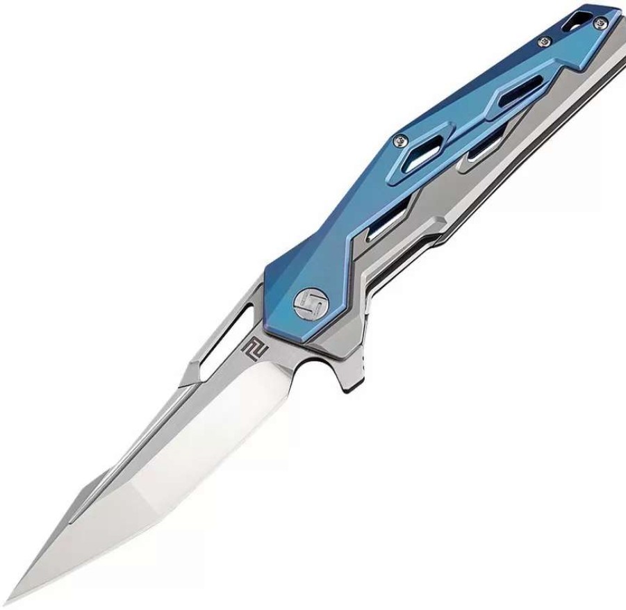 Pocket Knives * | Atz1812Gbum Artisan Interceptor Linerlock Pocket Knife M390