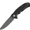 Pocket Knives * | Atz1702Psbbk Artisan Small Tradition Linerlock Pocket Knife D2 Black