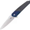 Pocket Knives * | Amr201801 Amare Pocket Peak Linerlock Pocket Knife Blue