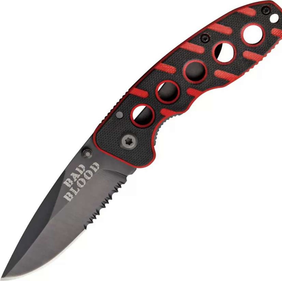 Pocket Knives * | Bb0110 Bad Blood Framelock Pocket Knife