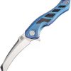 Pocket Knives * | Atz1816Gbum Artisan Eagle Framelock Pocket Knife Blue M390