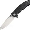 Pocket Knives * | Atz1702Pscf Artisan Tradition Linerlock Pocket Knife Carbon Fiber D2