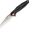 Pocket Knives * | Atz1827Pbkc Artisan Cygnus Framelock Pocket Knife Black