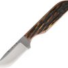 Hunting Knives * | Az81Ajb Anza Fixed Blade Knife Amber Bone