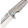 Pocket Knives * | Atz1820Ggys Artisan Proponent Framelock Pocket Knife Gray S35Vn