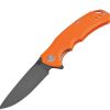 Pocket Knives * | Atz1702Pboe Artisan Tradition Linerlock Pocket Knife D2 Orange