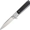 Pocket Knives * | Atz1802Pbkf Artisan Classic Linerlock Pocket Knife Black