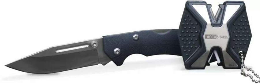 Pocket Knives * | As723C Accusharp Diamond Pro Lockback Pocket Knife Combo