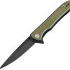 Pocket Knives * | Atz1707Psbgnf Artisan Small Shark Linerlock Pocket Knife D2