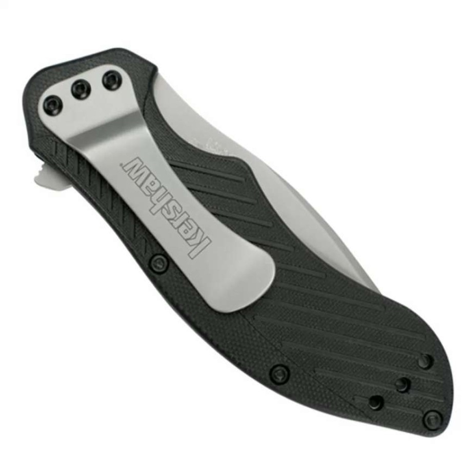 Spring Assisted * | Kershaw Clash Assist Knife, Combo Blade, Ks1605St