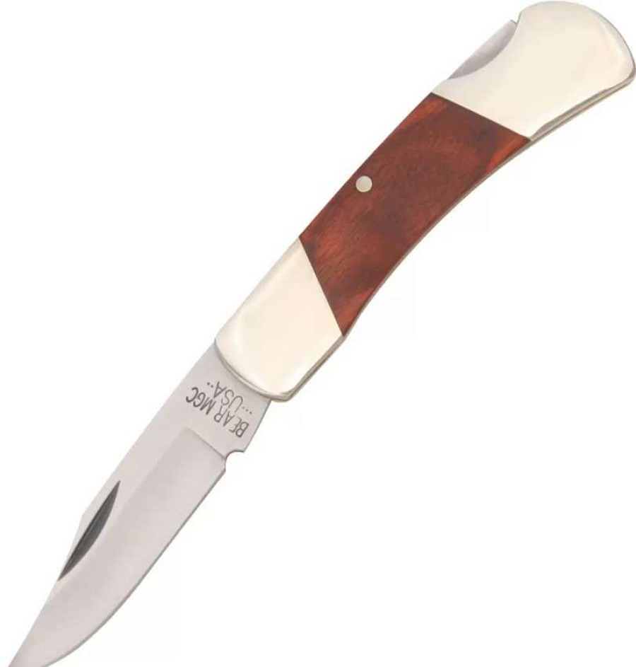 Pocket Knives * | Bc226R Bear & Son Executive Lockback Pocket Knife Rosewood