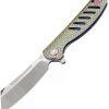 Pocket Knives * | Atz1815Gbu02 Artisan Tomahawk Framelock Pocket Knife S35Vn