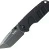 Pocket Knives * | Ac50985 Smith'S Campaign Linerlock Pocket Knife Black