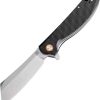 Pocket Knives * | Atz1815Pbkf Artisan Tomahawk Linerlock Pocket Knife Black