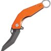 Pocket Knives * | Atz1811Pboef Artisan Cobra Linerlock Pocket Knife D2 Orange