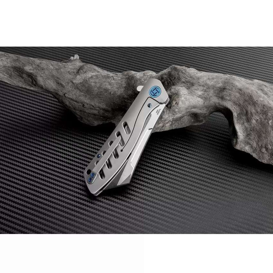 Pocket Knives * | Atz1815Ggym Artisan Tomahawk Framelock Pocket Knife M390