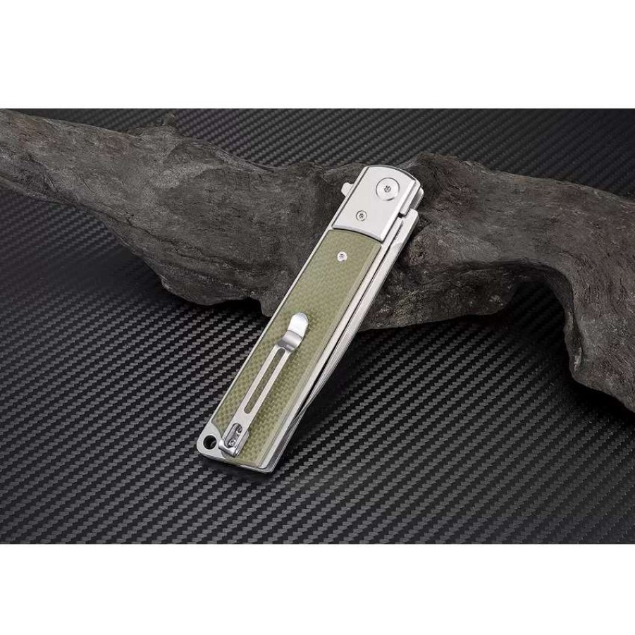 Pocket Knives * | Atz1802Pgnf Artisan Classic Linerlock Pocket Knife Green