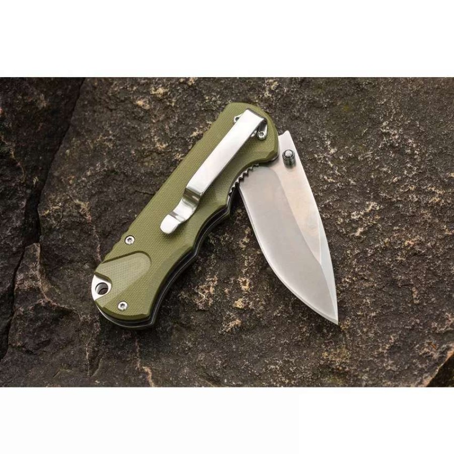 Pocket Knives * | Ac50990 Smith'S X-Trainer Linerlock Pocket Knife Od