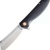 Pocket Knives * | Atz1815Pbkc Artisan Tomahawk Linerlock Pocket Knife Black