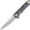 Pocket Knives * | Atz1707Gsbu03 Artisan Small Shark Framelock Pocket Knife