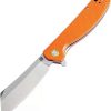 Pocket Knives * | Atz1815Poef Artisan Tomahawk Linerlock Pocket Knife Orange