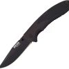 Pocket Knives * | Bc61106 Bear & Son Bear Edge Sideliner Linerlock Pocket Knife Black