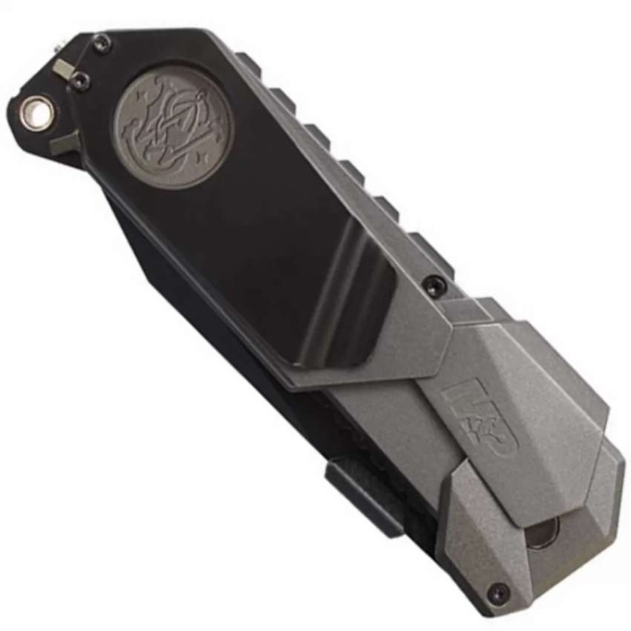 Spring Assisted * | Smith & Wesson Magic Assist Knife, Blacktanto Blade, Swmp9Bt