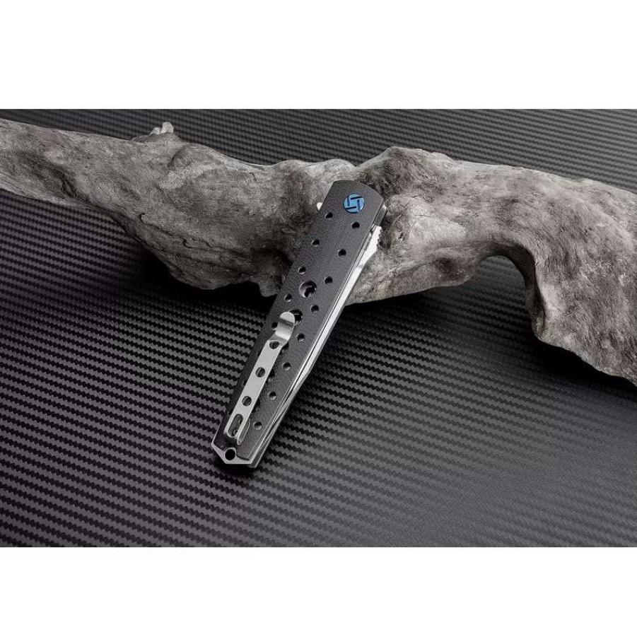 Pocket Knives * | Atz1807Gbks Artisan Virginia Linerlock Pocket Knife Black S35Vn