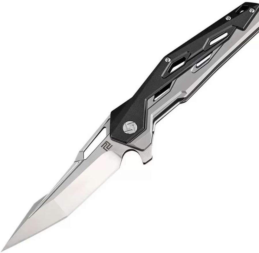 Pocket Knives * | Atz1812Gbks Artisan Interceptor Linerlock Pocket Knife S35Vn