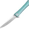 Pocket Knives * | Atz1805Ggnm Artisan Waistline Framelock Pocket Knife Green M390