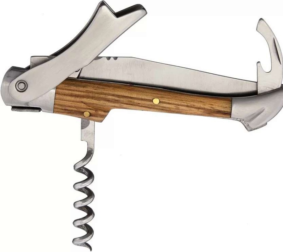 Pocket Knives * | Baldub146 Baladeo Som'Laguiole Waiters Linerlock Pocket Knife