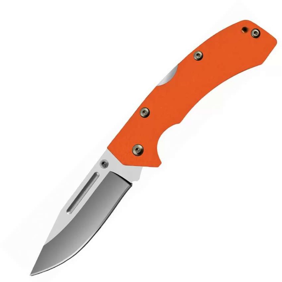 Pocket Knives * | As712C Accusharp Lockback Pocket Knife Orange