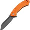 Pocket Knives * | Atz1818Pboef Artisan Eterno Linerlock Pocket Knife D2 Orange