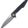 Pocket Knives * | Atz1821Psbkf Artisan Small Archaeo Linerlock Pocket Knife