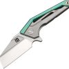 Pocket Knives * | Atz1819Ggnm Artisan Ravine Framelock Pocket Knife M390