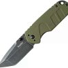 Pocket Knives * | Ac50987 Smith'S Campaign Linerlock Pocket Knife Od