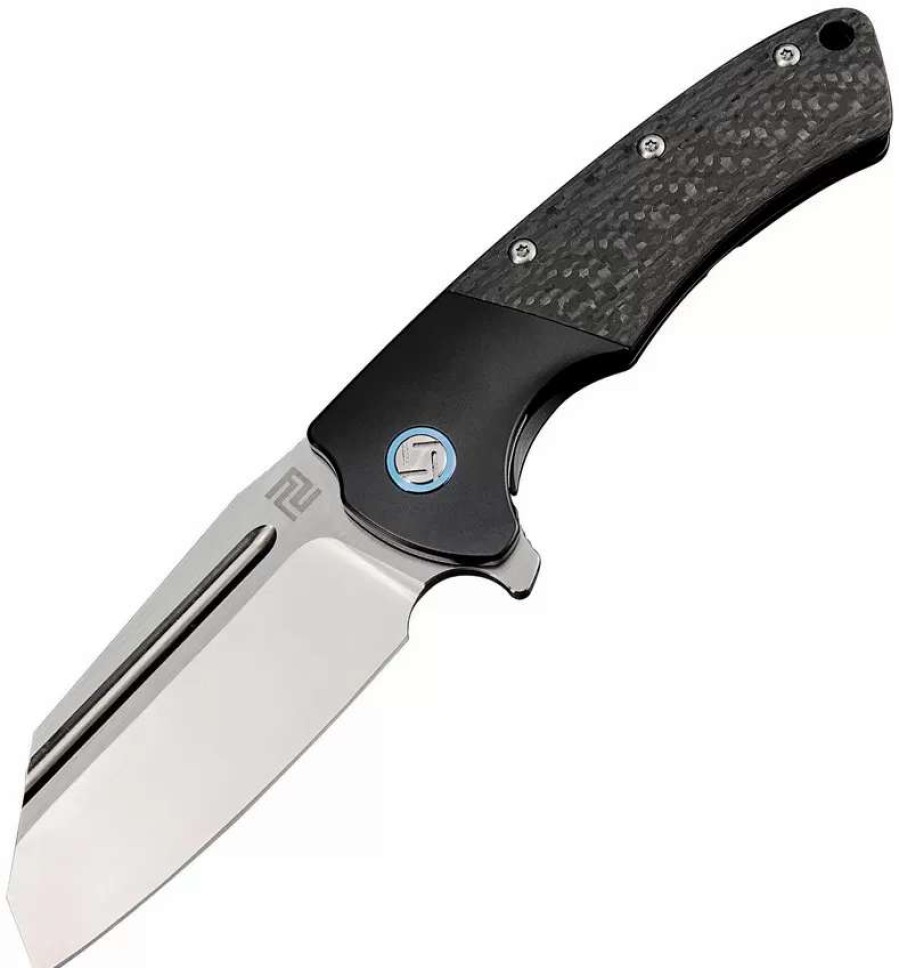 Pocket Knives * | Atz1824Gbks Artisan Mastiff Framelock Pocket Knife Black