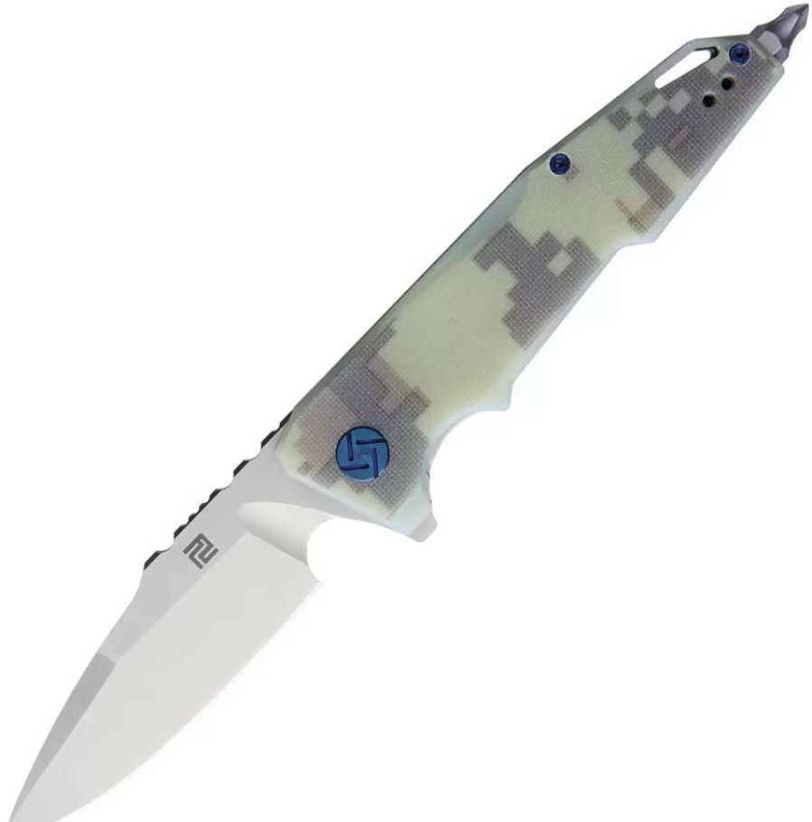 Pocket Knives * | Atz1706Pcg Artisan Predator Linerlock Pocket Knife Camo