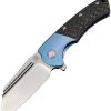 Pocket Knives * | Atz1824Gbus Artisan Mastiff Framelock Pocket Knife Blue