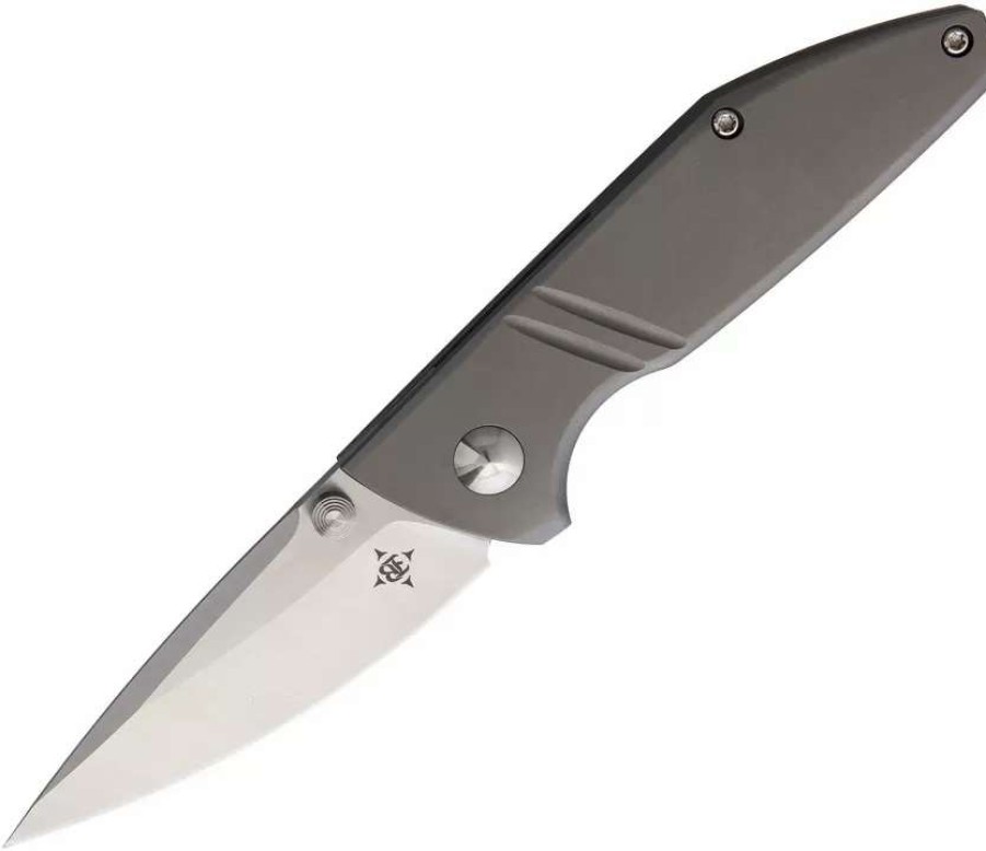 Pocket Knives * | Alice Alliance Designs Ice Lite Titanium Framelock Pocket Knife