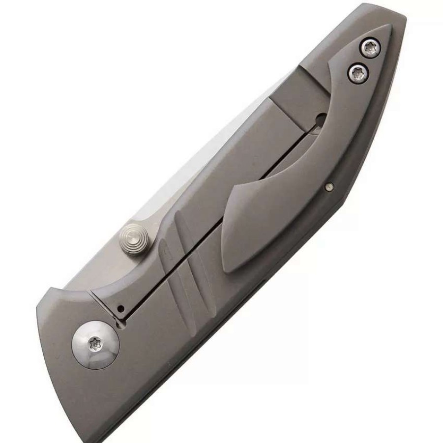 Pocket Knives * | Alice Alliance Designs Ice Lite Titanium Framelock Pocket Knife