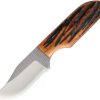 Hunting Knives * | Aztwajb Anza Fixed Blade Knife Amber Bone