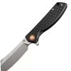 Pocket Knives * | Atz1815Psbkf Artisan Tomahawk Linerlock Pocket Knife D2 Black G10