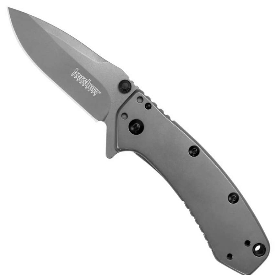 Spring Assisted * | Kershaw Cryo Spring Assist Knife, Standard Blade, Ks1555Ti