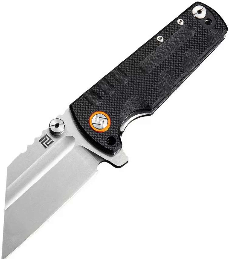 Pocket Knives * | Atz1820Pbkf Artisan Proponent Framelock Pocket Knife Black