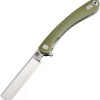 Pocket Knives * | Atz1817Pgnc Artisan Orthodox Linerlock Pocket Knife Green D2